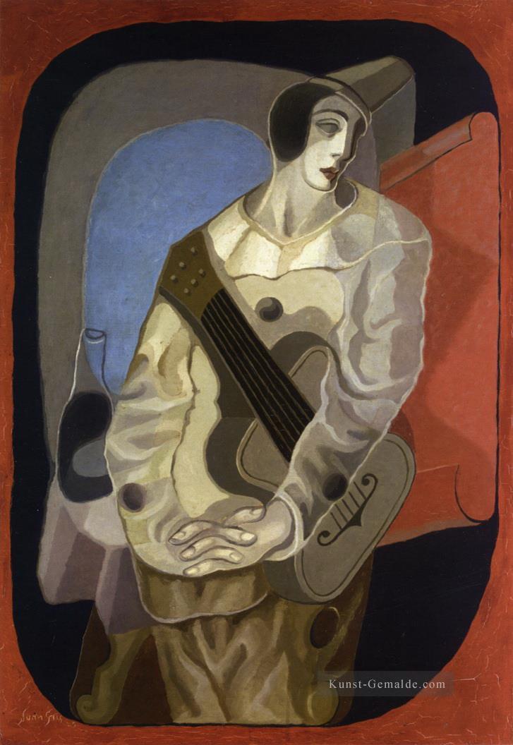 Pierrot mit Gitarre 1925 Juan Gris Ölgemälde
